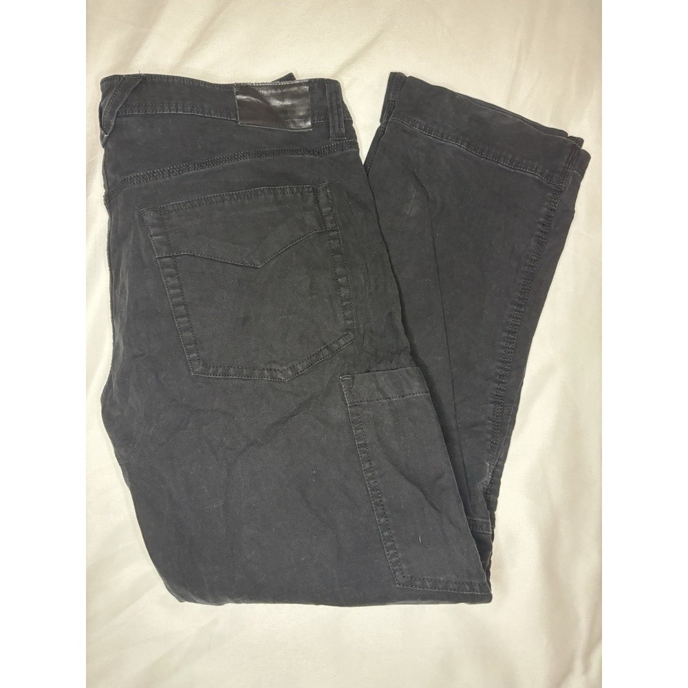 Harley Davidson Double Knee Cargo Pants Utility Biker Motorcycle 38x30 Black
